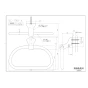 カワジュン SC-790-XH 取扱説明書 商品図面 タオルリング 商品図面1