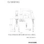 KVK FSL150DET 取扱説明書 商品図面 施工説明書 分解図 シングル混合栓 商品図面1