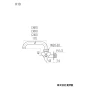 KVK K10-R24 商品図面 KVK 横形自在水栓 240㎜パイプ付 商品図面1