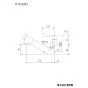 KVK K1610N2 取扱説明書 商品図面 施工説明書 分解図 浄水器内蔵水栓 商品図面1