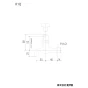KVK K1Q 商品図面 KVK キー式横水栓 商品図面1