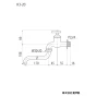 KVK K3-20 商品図面 KVK 自在水栓20 商品図面1