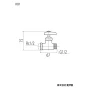 KVK K81 商品図面 KVK おねじめねじ止水栓 商品図面1