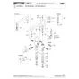 KVK KF205GN 商品図面 分解図 デッキ形一時止水付2ハンドルシャワー 分解図1