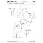 KVK KF2G3N 商品図面 分解図 2ハンドルシャワー 分解図1