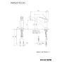 KVK KM5021TECHS 取扱説明書 商品図面 施工説明書 分解図 シングルシャワー付混合栓 商品図面1