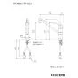 KVK KM5051TFR2 商品図面 分解図 シングルシャワー付混合栓 商品図面1