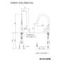 KVK KM6061ECG 取扱説明書 商品図面 施工説明書 分解図 シングルシャワー付混合栓 商品図面1