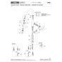 KVK KM6061VECBN 取扱説明書 商品図面 施工説明書 分解図 シングルシャワー付混合栓 分解図1