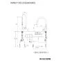 KVK KM6071DECM5 取扱説明書 商品図面 施工説明書 分解図 シングルシャワー付混合栓 商品図面1