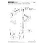 KVK KM6101ECBN 取扱説明書 施工説明書 分解図 シングルシャワー付混合栓 分解図1