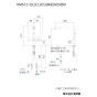 KVK KM6121ECBR 取扱説明書 商品図面 施工説明書 KVK ビルトイン浄水器用シングルシャワー付混合栓 商品図面1