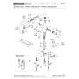 KVK KM6121SCECM5 取扱説明書 商品図面 施工説明書 分解図 ビルトイン浄水器用シングルシャワー付混合栓 分解図1