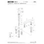 KVK KM87GTLN 商品図面 分解図 2ハンドル混合栓 分解図1