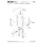 KVK KF14E 取扱説明書 商品図面 施工説明書 分解図 デッキ形2ハンドルシャワー 分解図1