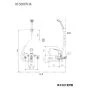 KVK KF5000THA 取扱説明書 商品図面 施工説明書 分解図 楽締めソケット付シングルレバー式シャワー 商品図面1