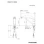 KVK KM5011 取扱説明書 商品図面 施工説明書 分解図 シングル混合栓 商品図面1