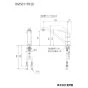 KVK KM5011ZTR20 商品図面 分解図 シングル混合栓 商品図面1