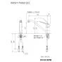 KVK KM5011ZTV8EC 取扱説明書 商品図面 施工説明書 分解図 シングル混合栓 商品図面1