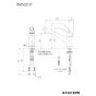 KVK KM5021ZJT 取扱説明書 商品図面 施工説明書 分解図 シングルシャワー付混合栓 商品図面1