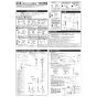 KVK KM5021ZT 取扱説明書 商品図面 施工説明書 分解図 シングルシャワー付混合栓 施工説明書1