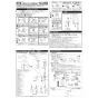KVK KM5031ZJ 取扱説明書 商品図面 施工説明書 分解図 シングルシャワー付混合栓 施工説明書1