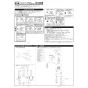 KVK KM5081TEC 取扱説明書 商品図面 施工説明書 分解図 シングル混合栓 施工説明書1
