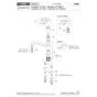 KVK KM5081TV8 取扱説明書 商品図面 施工説明書 分解図 シングル混合栓 分解図1