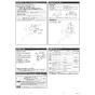 KVK KM50NC 取扱説明書 商品図面 施工説明書 ソーラー2ハンドル混合栓(専用形) 取扱説明書2