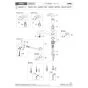 KVK KM5211 取扱説明書 商品図面 施工説明書 分解図 シングル混合栓 分解図1