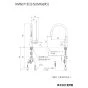 KVK KM6071EC 取扱説明書 商品図面 施工説明書 分解図 シングルシャワー付混合栓 商品図面1