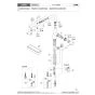 KVK KM6161ECM4 取扱説明書 商品図面 施工説明書 分解図 シングル混合栓 分解図1
