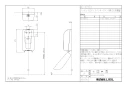 LIXIL(リクシル) AC-41933 商品図面 手指消毒用器具 商品図面1