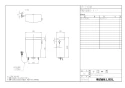 LIXIL(リクシル) BC-Z30H+DT-Z350H アメージュ便器 取扱説明書 商品図面 施工説明書 アメージュ便器 商品図面1