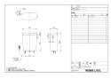 LIXIL(リクシル) BC-Z30P BW1+DT-Z350 BW1 取扱説明書 商品図面 施工説明書 アメージュ便器 床上排水 商品図面1