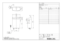 LIXIL(リクシル) BC-Z30P BW1+DT-Z380 BW1 取扱説明書 商品図面 施工説明書 アメージュ便器 床上排水 商品図面1