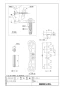 LIXIL(リクシル) CF-43G-4 商品図面 施工説明書 洋風床上排水大便器用防振シート 商品図面1