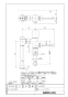 LIXIL(リクシル) CF-63UE2D4 取扱説明書 商品図面 施工説明書 一般用フラッシュバルブ（節水形） 商品図面1