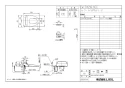 LIXIL(リクシル) CW-PA21Q-NEC BW1 取扱説明書 商品図面 施工説明書 シャワートイレPAシリーズ 便フタなし仕様 商品図面1