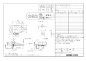 LIXIL(リクシル) CW-PB21LQ-NE-R2 BW1 取扱説明書 商品図面 施工説明書 シャワートイレPBシリーズ 商品図面1