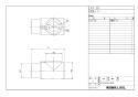 LIXIL(リクシル) CWA-106 商品図面 施工説明書 結露防止カバー（一般便器用） 商品図面1