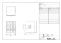 LIXIL(リクシル) CWA-23 商品図面 施工説明書 脱臭カートリッジ 商品図面1