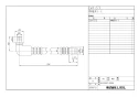 LIXIL(リクシル) CWA-27D LIXIL(リクシル) 本体給水ホース 商品図面 LIXIL(リクシル) 本体給水ホース 商品図面1