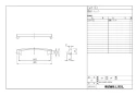 LIXIL(リクシル) CWA-83 取扱説明書 商品図面 便座ストッパー めっき調塗装のみ 商品図面1