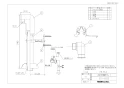 LIXIL(リクシル) EFH-YHS2 商品図面 床給水用配管セット 商品図面1