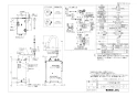 LIXIL(リクシル) EHMS-CA6ECSD2-311 取扱説明書 商品図面 施工説明書 ゆプラス 小型電気温水器 商品図面1