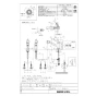 LIXIL(リクシル) JF-AP461SYX(JW) 取扱説明書 商品図面 施工説明書 浄水器内蔵型シングルレバー混合水栓 商品図面1