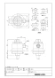 LIXIL(リクシル) K-011A 商品図面 施工説明書 フラッシュバルブアダプター 商品図面1