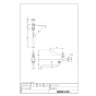 LIXIL(リクシル) LF-12Z-13-U 商品図面 レバー式自在水栓（水用） 商品図面1