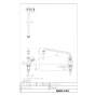 LIXIL(リクシル) LF-14F(250)-13-U 商品図面 分解図 台付自在水栓（泡沫式・固定コマ式） 商品図面1